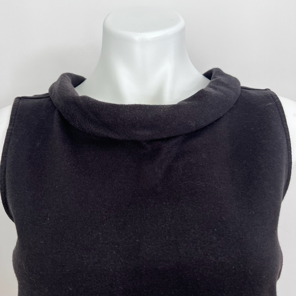 Talbots Black Cowl Neck Sleeveless Top - Picture 2 of 4